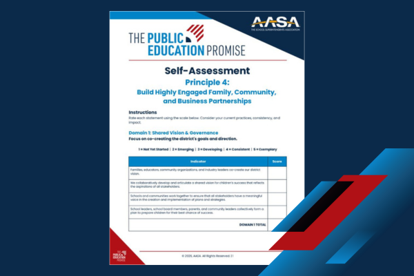 Self Assessment: Build Highly Engaged Family, Community, & Business Partnerships