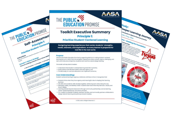 Toolkit: Prioritize Student-Centered Learning